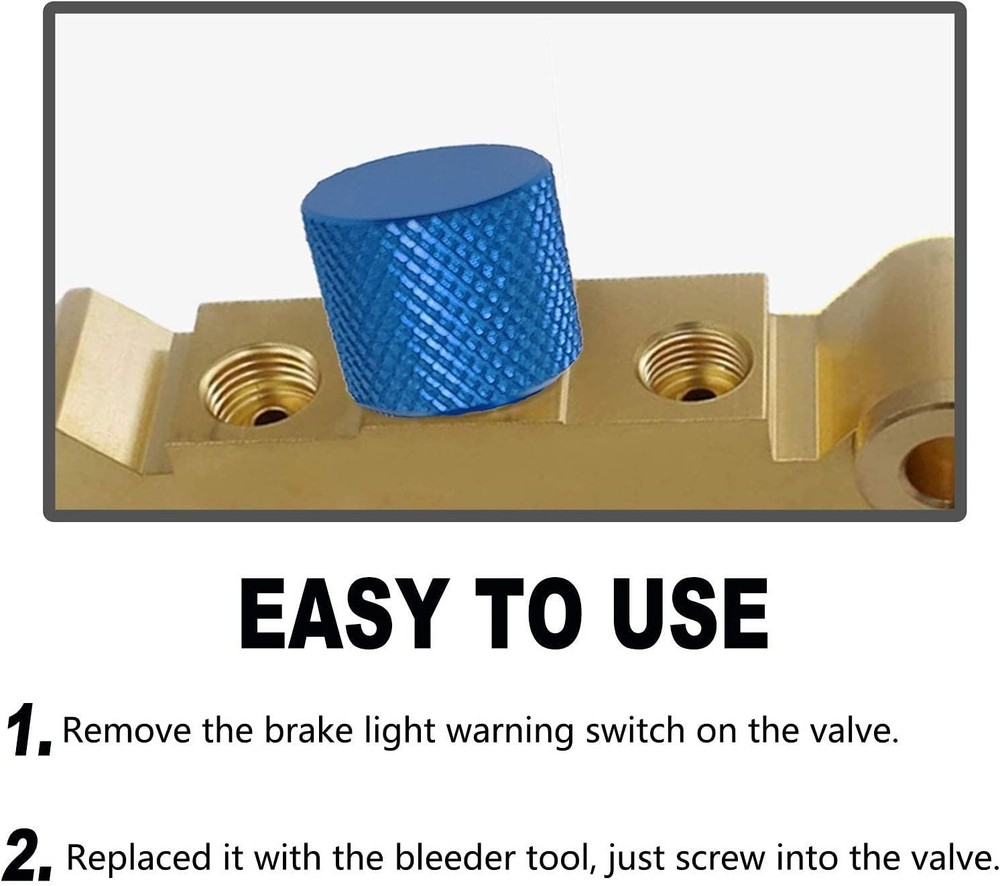 Brake Proportioning Valve Bleeder Tool, Valve Bleeding Tool Compatible with G...