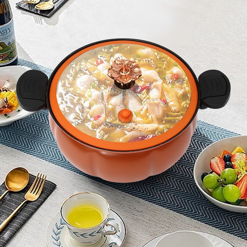 Micro Pressure Cooker Micro Pressure Cooking Pot Pumpkin Shape Pressure Cooking