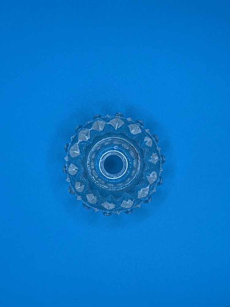 Faucet Handle Vintage Heavy Glass