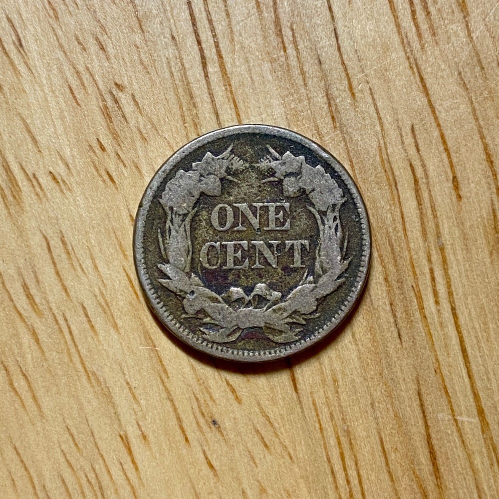 1857 FLYING EAGLE CENT Good Starter