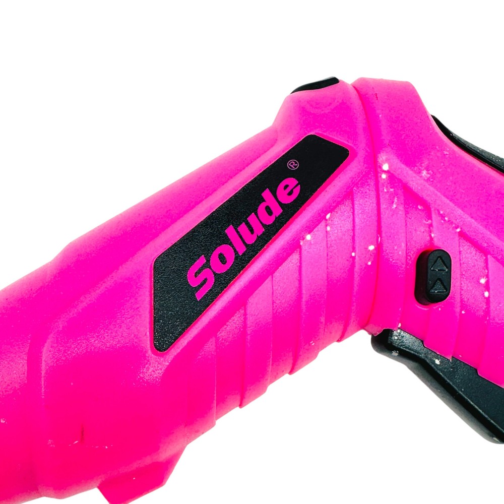 Solude Pink Cordless Rechargeable Screwdriver