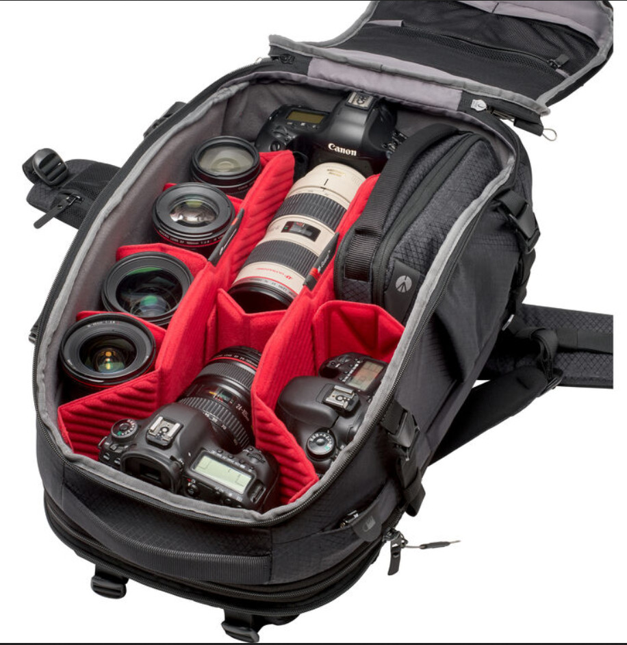 Manfrotto Pro Light Flex Loader 26.5L Camera Backpack (Large) - see photos