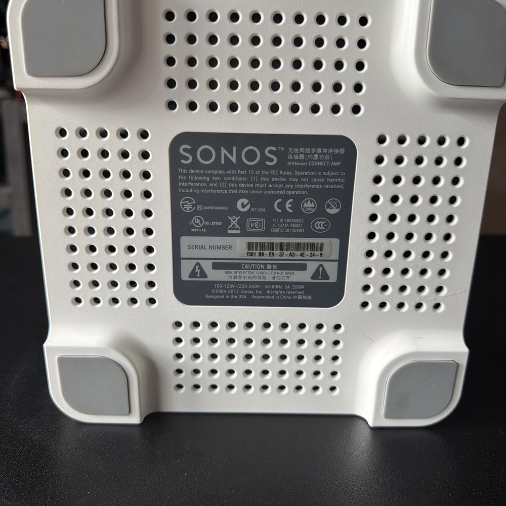 Sonos Connect: Amp
