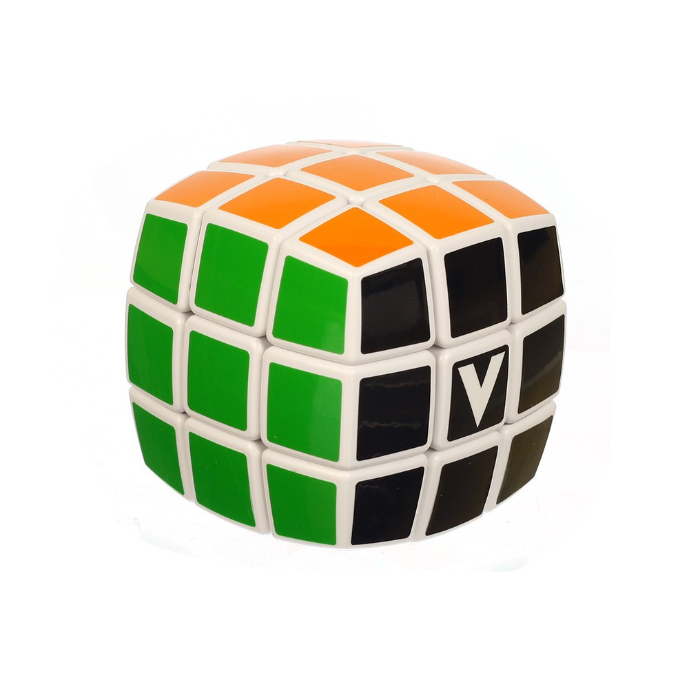 V-CUBE 3 White Pillowed 3x3 Multicolor Cube
