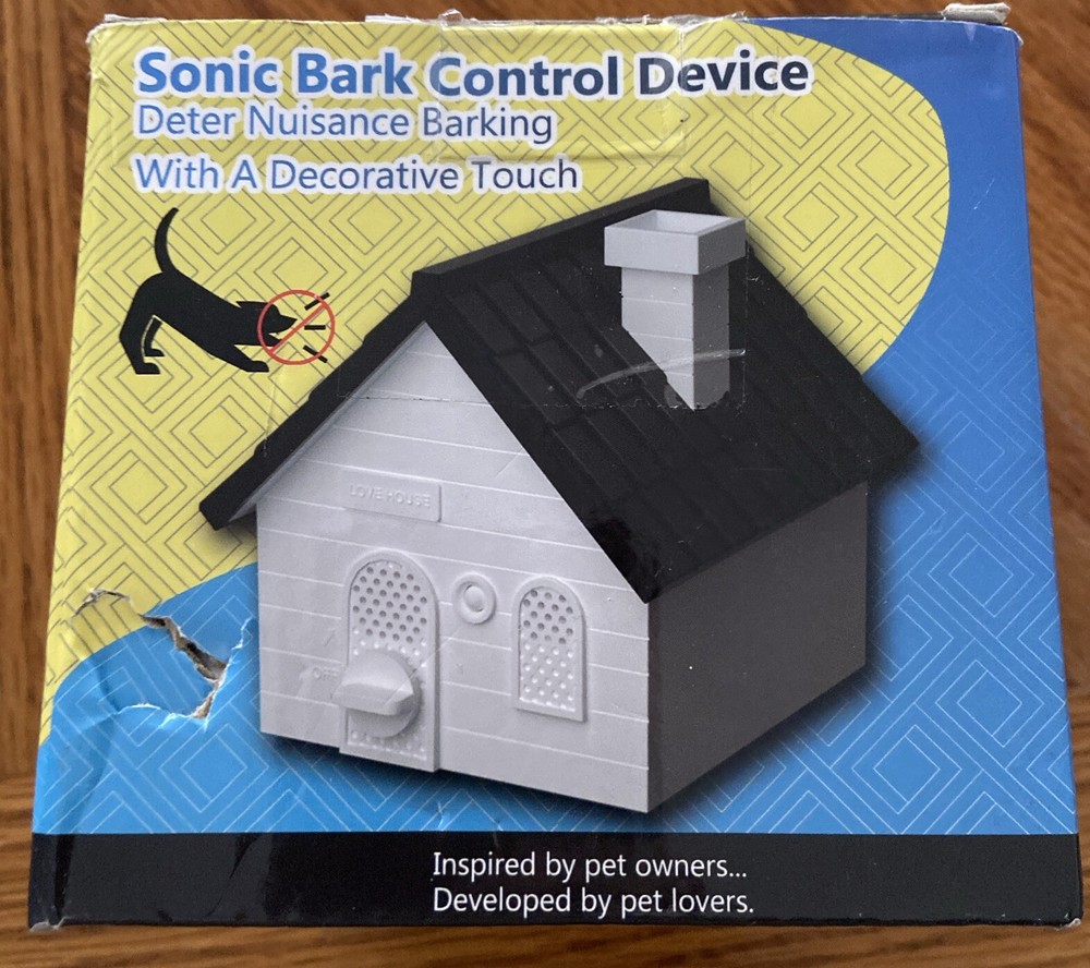 sonic bark control device ultrasonic
