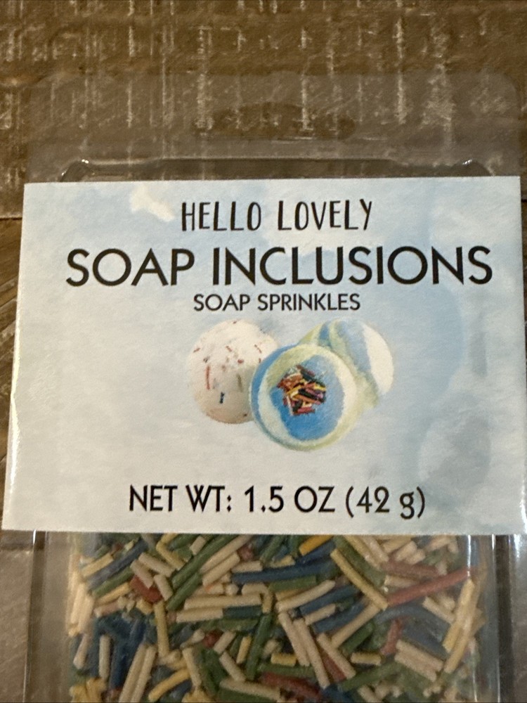 Hello Lovely Soap Inclusions Soap Sprinkles