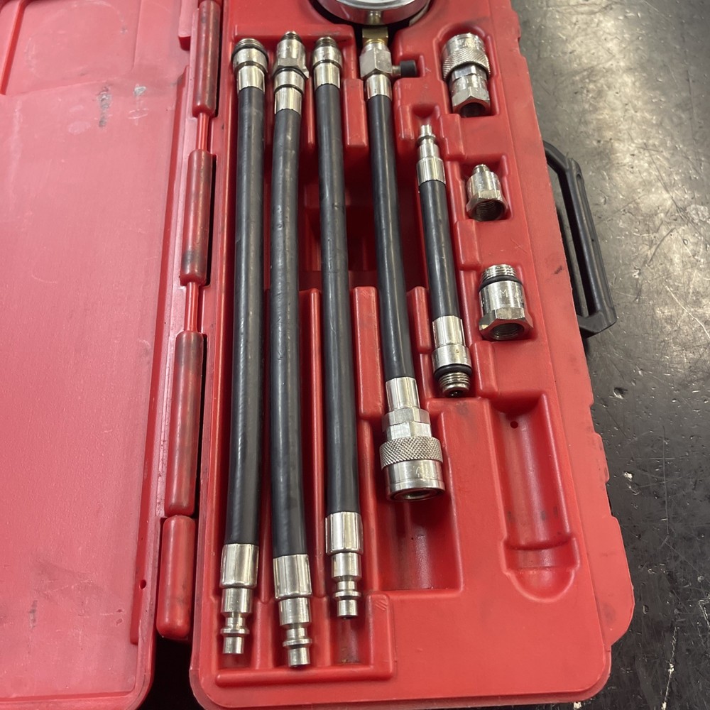 CT50 CT100 MAC TOOLS Compression Test Kit Complete with CT115 Case missing 1 pc