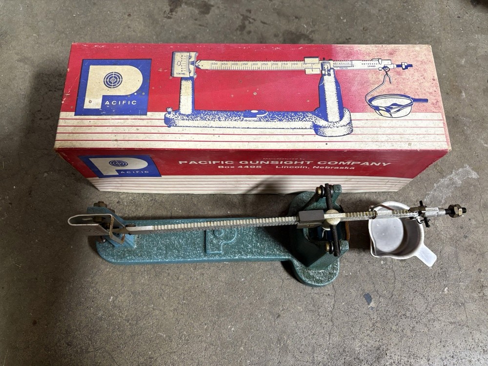 Vintage Pacific Reloading Balance Beam Powder Scale