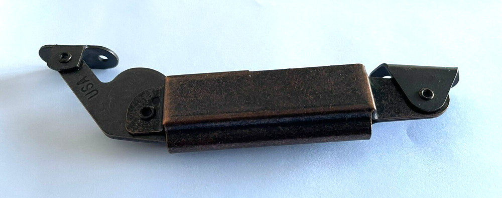 Lid Closure Hinge Spring Bronze Back Mount Anti-SLam Blue Spring Series 703