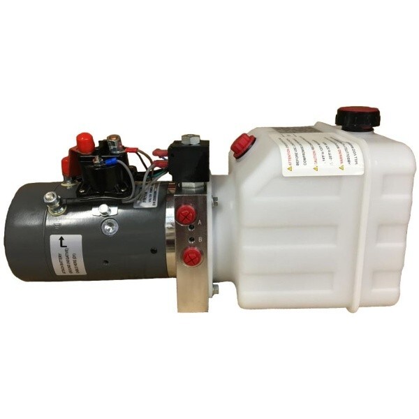 RAM HPU-DA004 4 Quart Double Acting 12V Hydraulic Power Unit