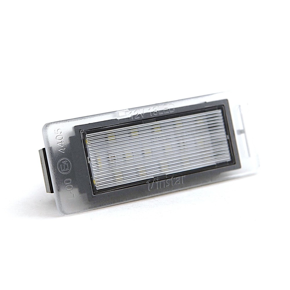 White LED Light Rear License Plate Frame Bulbs Pair Fits: 2010-2013 Chevy Camaro