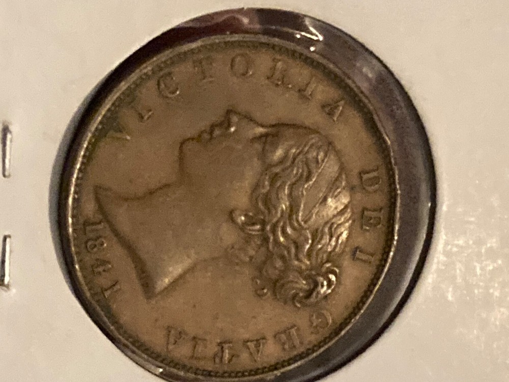 Great Britain 1841 1/2 Penny K-726