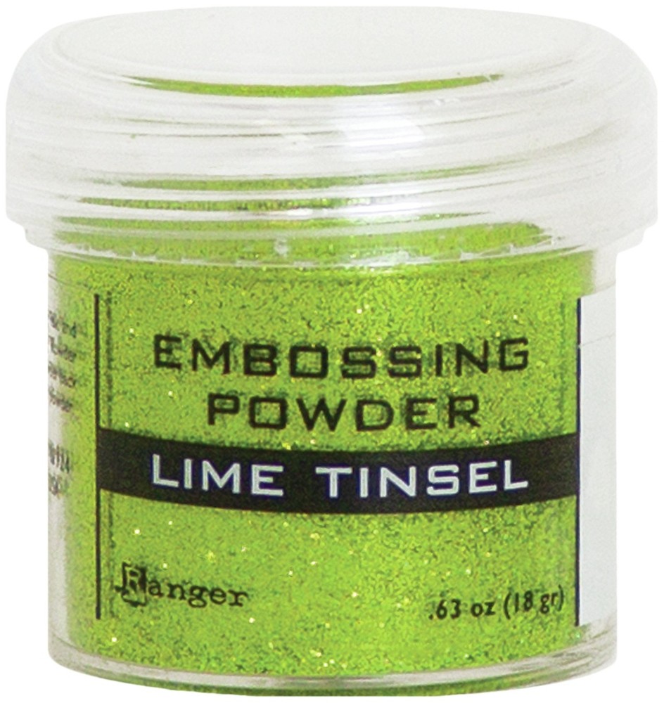 Ranger Embossing Powder-Lime Tinsel