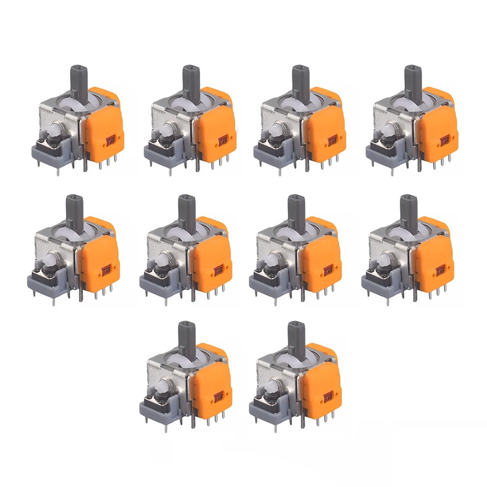 10Pcs 3D Hall Effect Joystick Module Replacement For PS5 Dualsense Controller