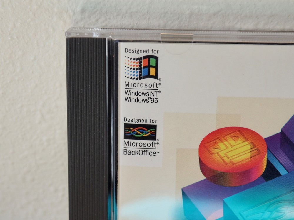 Microsoft Visual Basic 5.0 Enterprise Edition Software w Product Key Windows 95