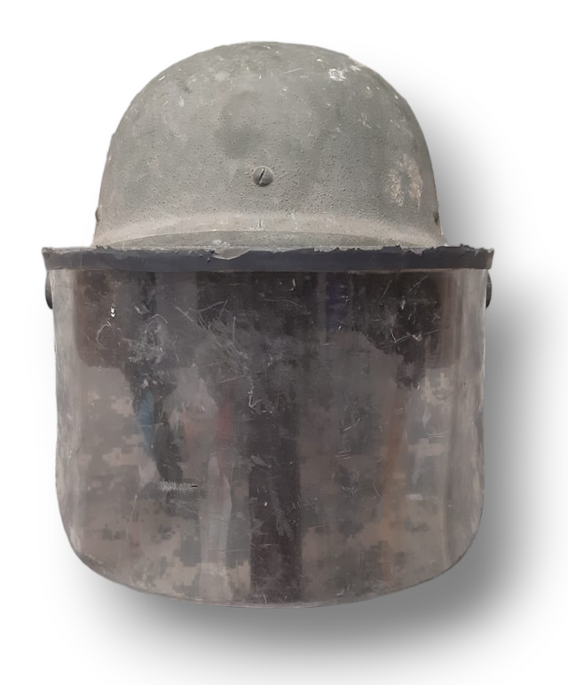Canadian Armed Forces Prototype Barrday P2 Riot Helmet