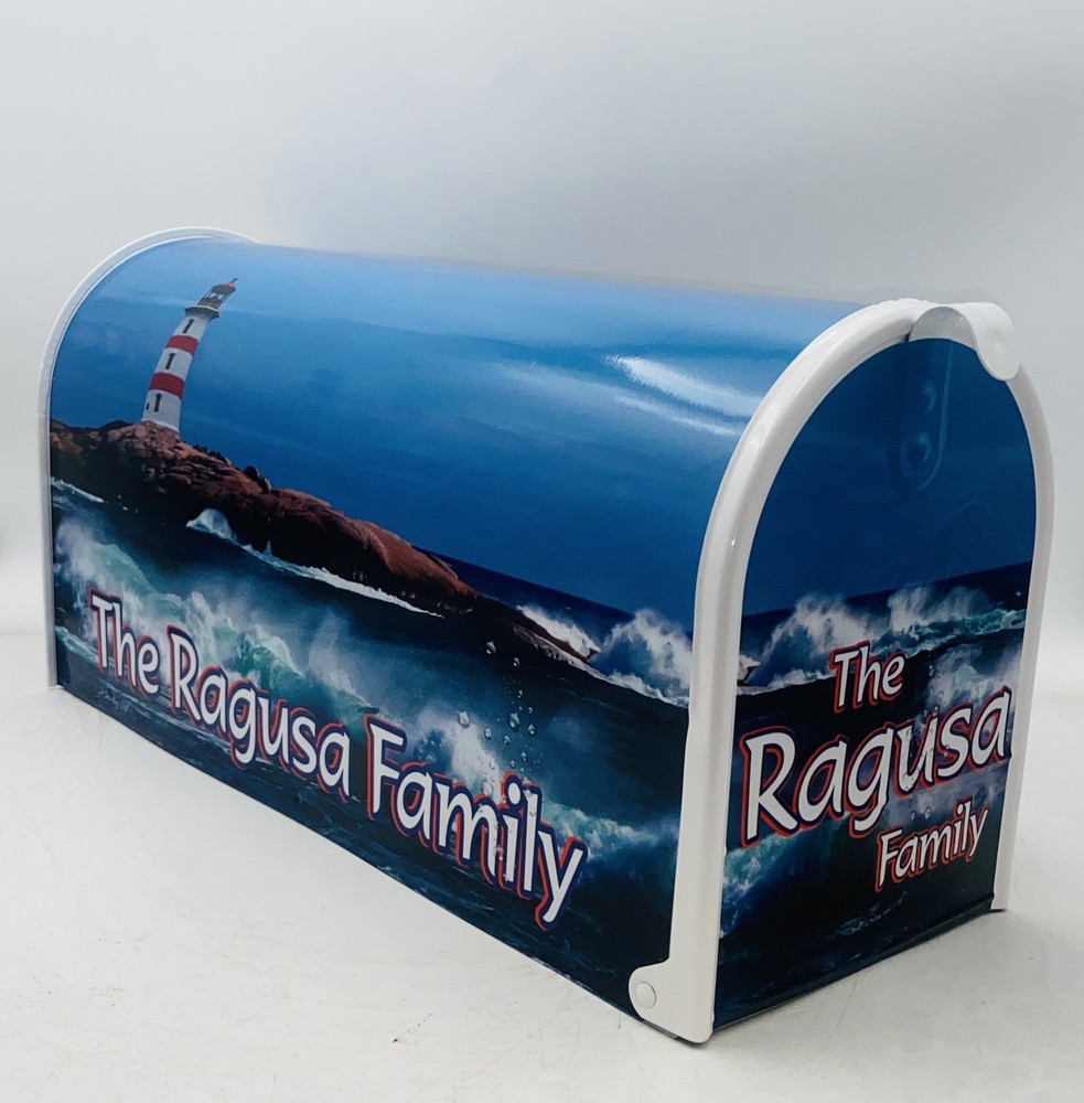 Lighthouse Custom Mailbox: Personalized Gifts