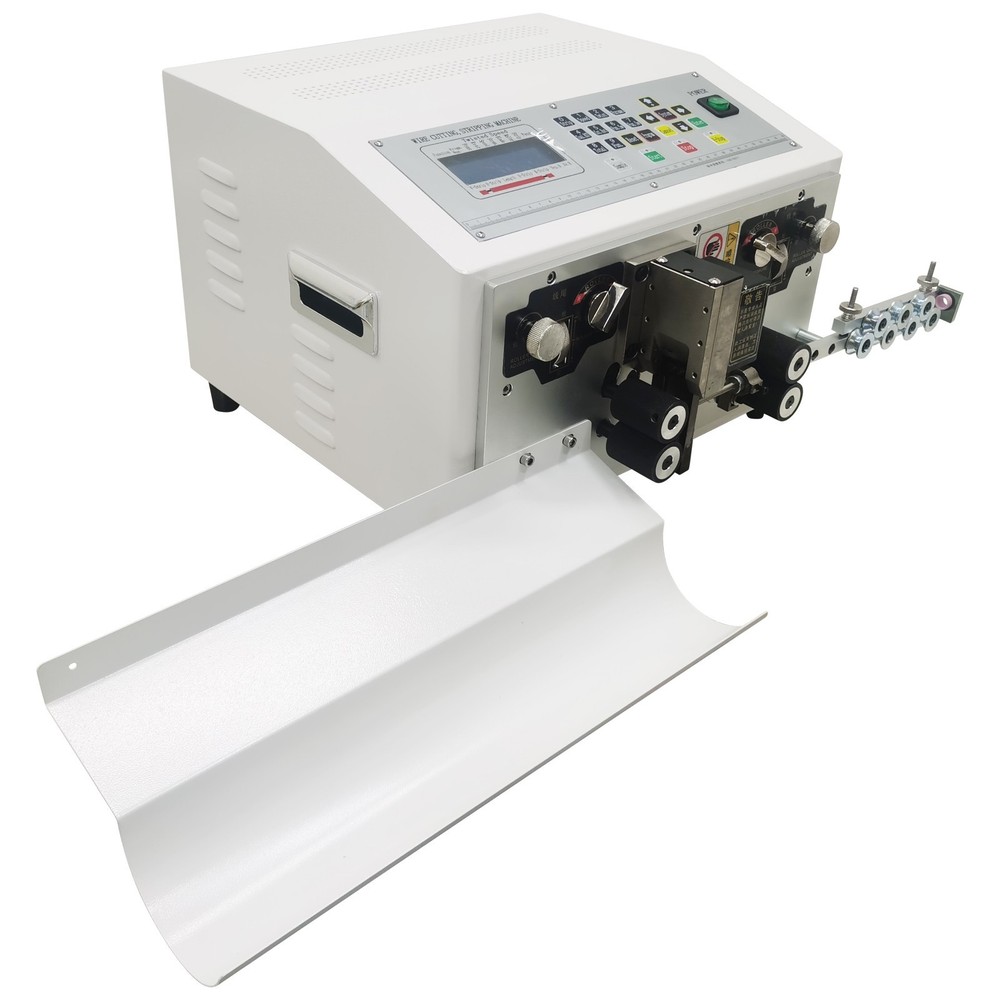 Auto Computer Wire Stripping Machine Stripper 0.1-10mm² BVR/BV Cutting Peeling