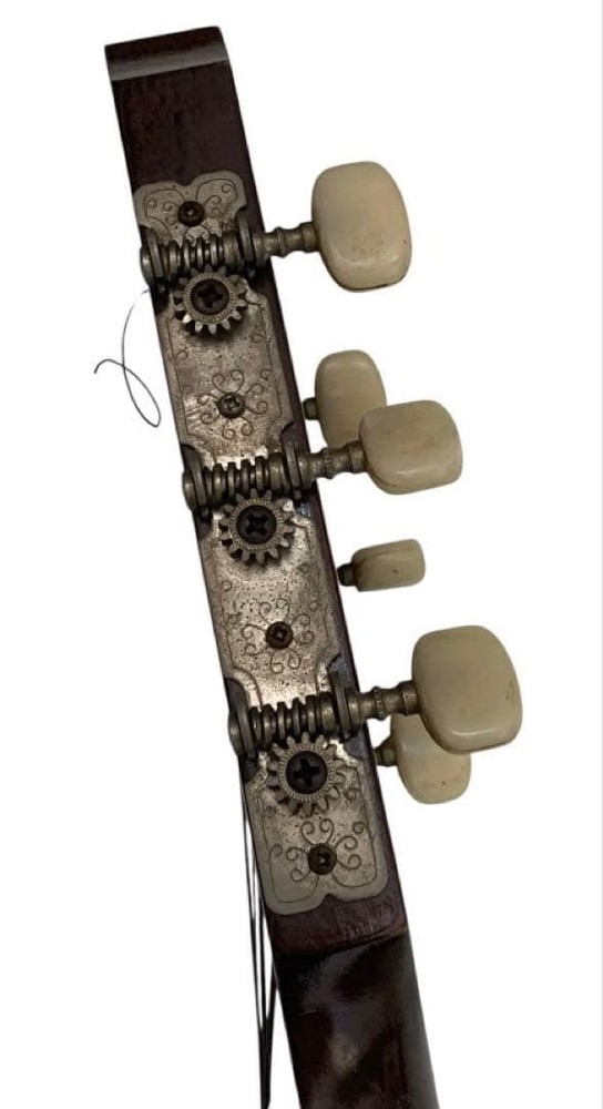 Maruha Guitar No. Classical Guitar With Missing String And Unset Tuning