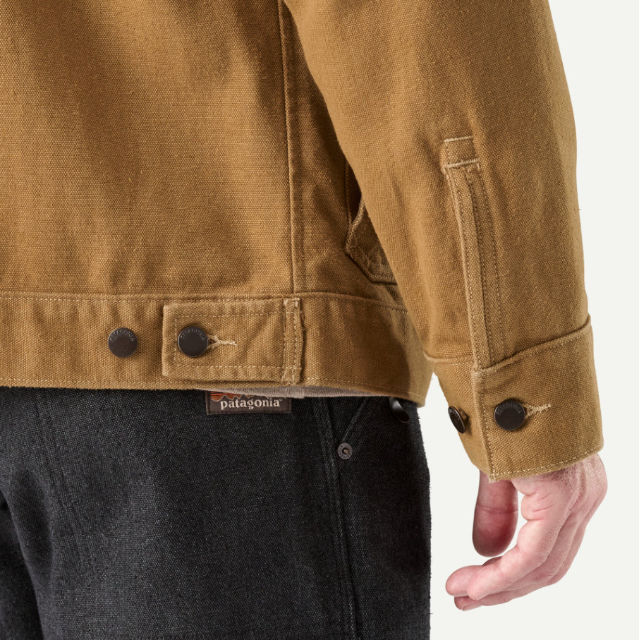 Men's Iron Forge Canvas Chore Coat Coriander Brown