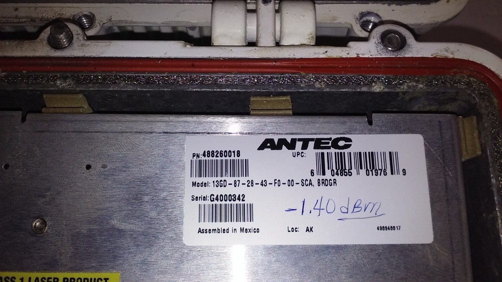 ANTEC GLAS-FTDA FIBER OPTIC NODE