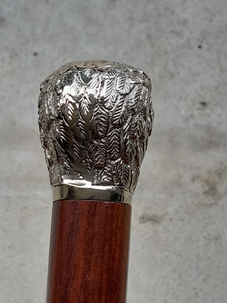 Deluxe 23" METAL Silver Eagle Handle Shoe Horn