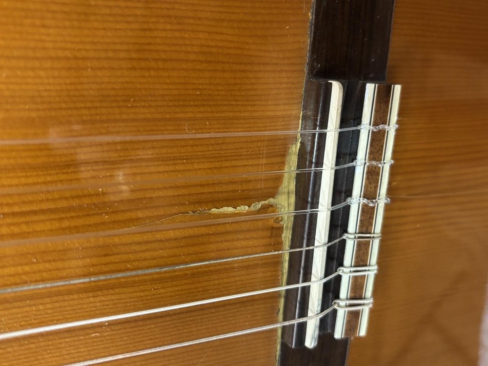 Admira Malaga classical guitar with chipboard case