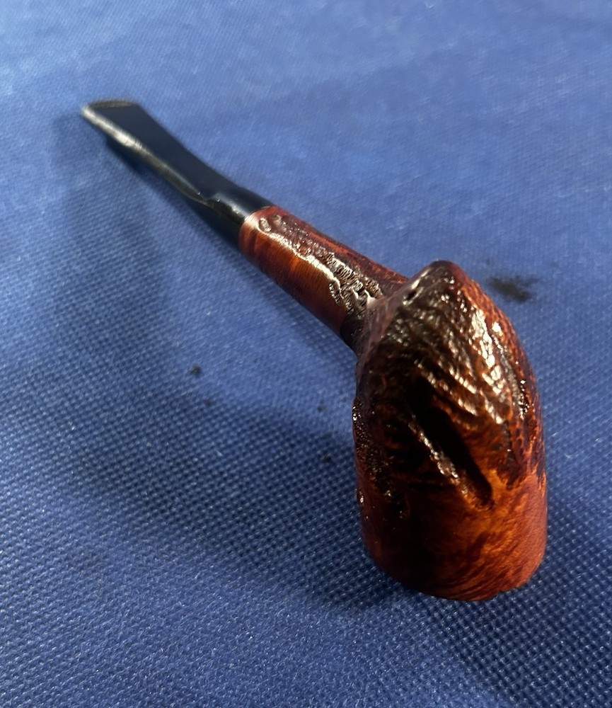 Vintage Daily 33 Handmade Imported Briar Rusticated Pipe