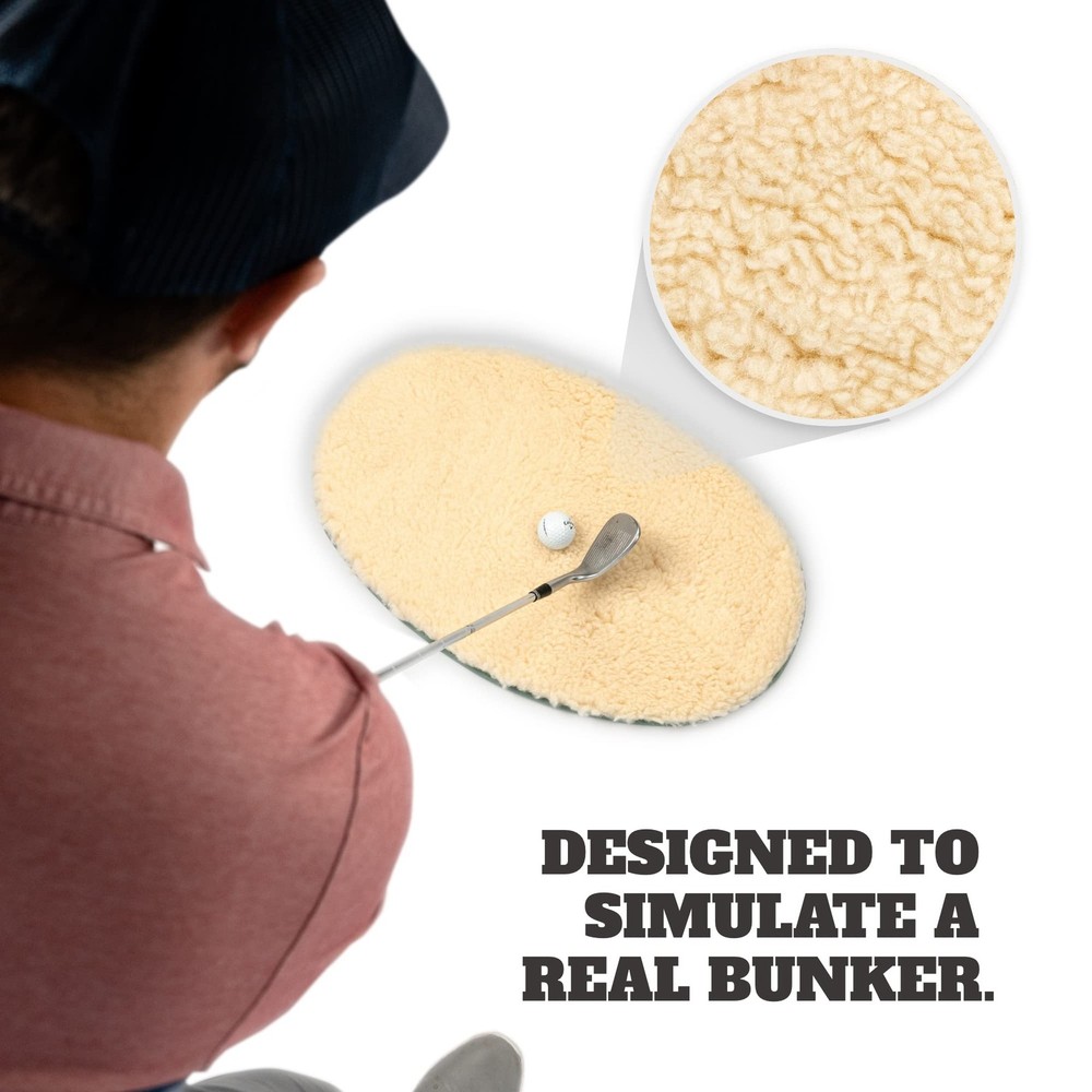 Bunker Mate - Golf Simulator Bunker Addition, Develop Better Technique and Co...