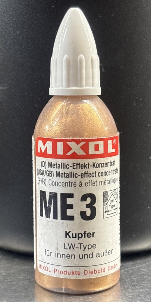 Mixol ME3 Metallic Copper Effect 20g Bottle