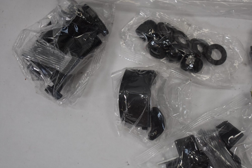 Black Rustic Extra Roller Set 2 Rollers w Hardware Classic Design Guide Kit