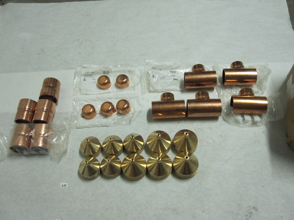Sanha  Lot of Ref hp end cap 1 5/8 Reducer 2 5/8 Connectors Copper capillary