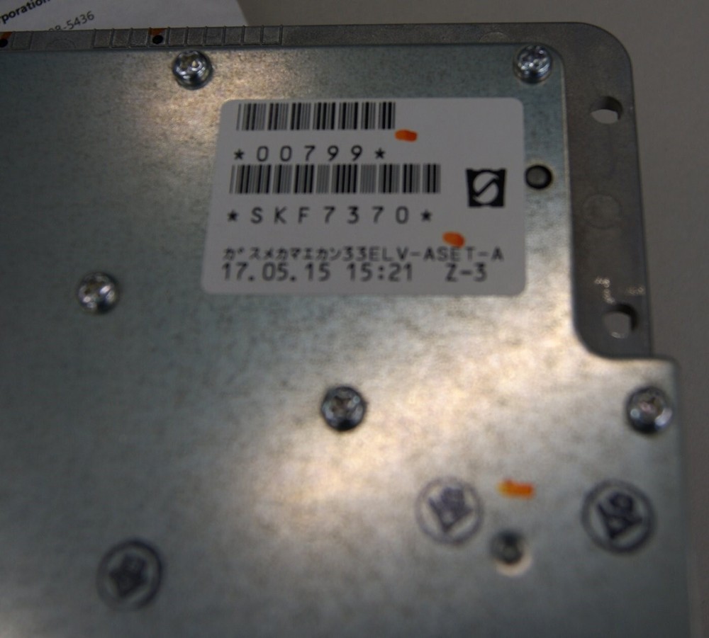 Noritz Tankless Water Heater SKF7370 Gas Valve w/Plate 33 (SET) NG Models SH5949