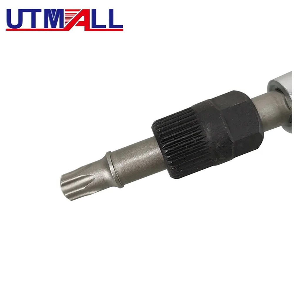 T50/M10 33 Teeth Tool Alternator Pulley Center Bolt Remover Socket Pulley Socket