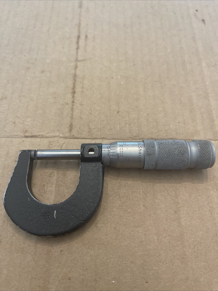 brown and sharpe micrometer 0-1”