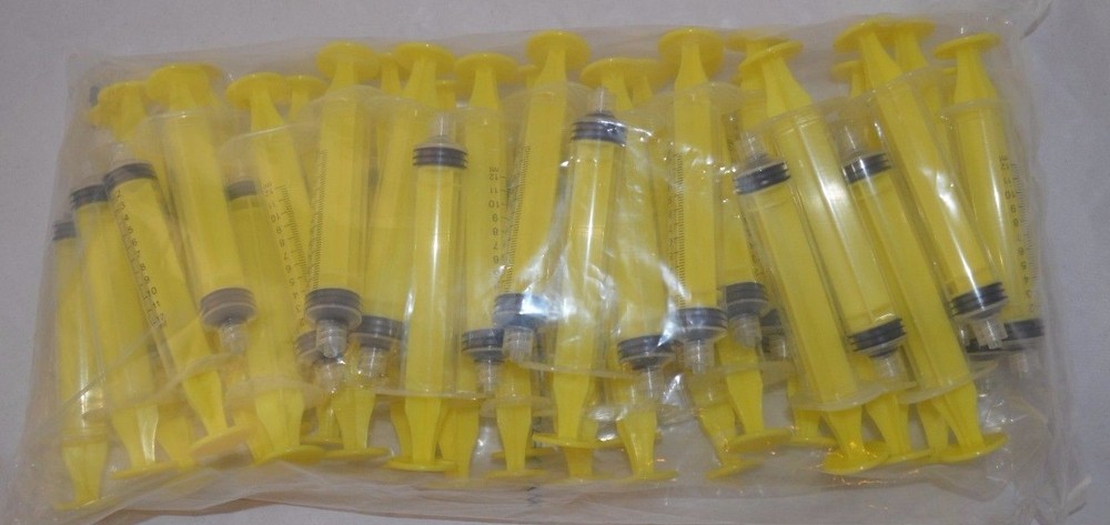 50 Count 12ml Syringe- No Needle