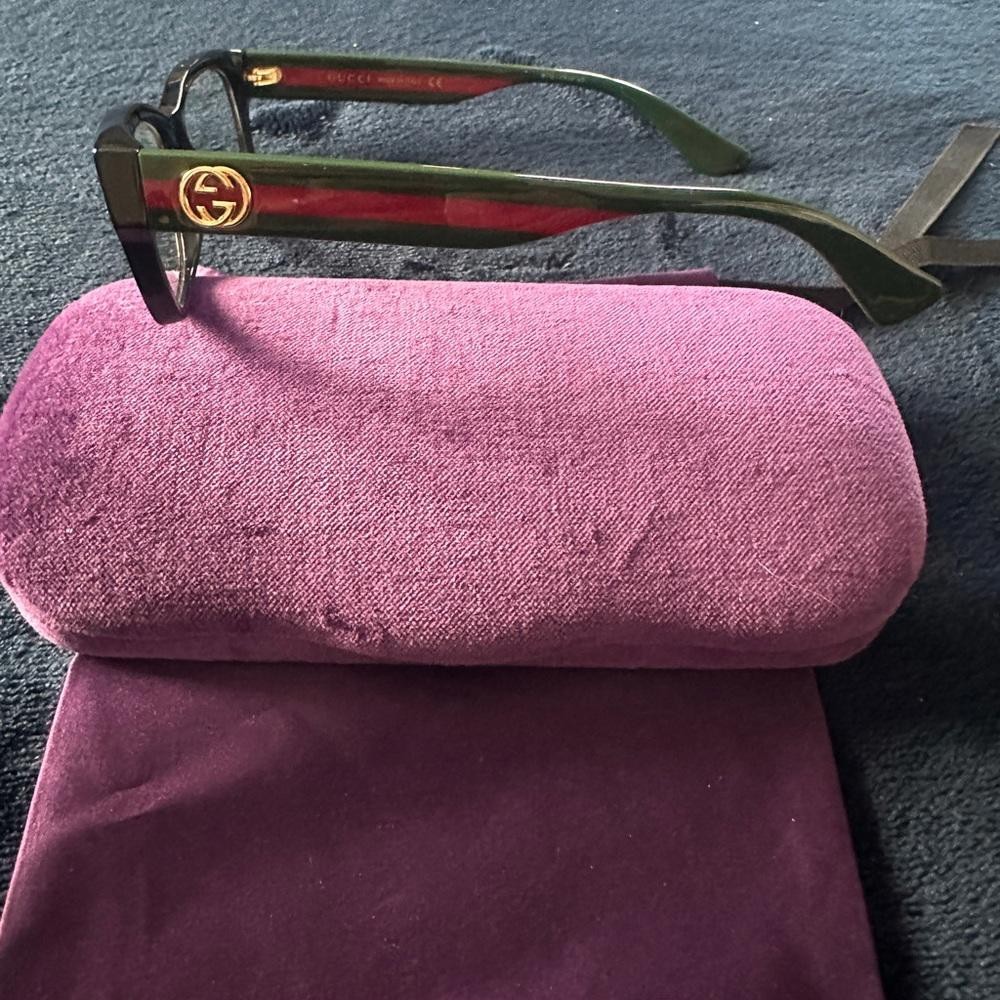 Gucci Prescription Frames with Case & Bag