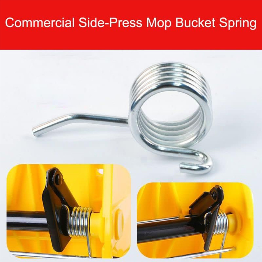2 Pack Water Press Spring Replacement for Commercial Mop Bucket Side-Press Wring