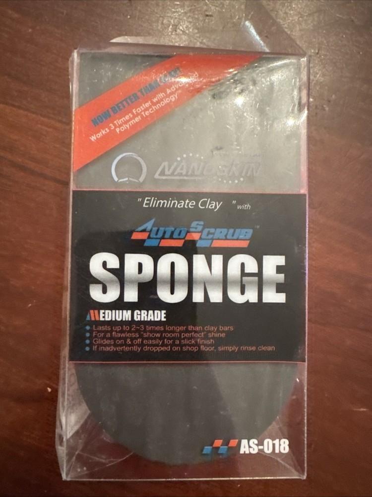 Nanoskin Autoscrub Medium Grade Sponge As-018 New