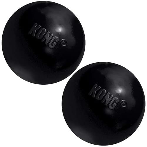 Durable Extreme Rubber Fetch Ball Toy - Interactive Training for Medium/Large Do