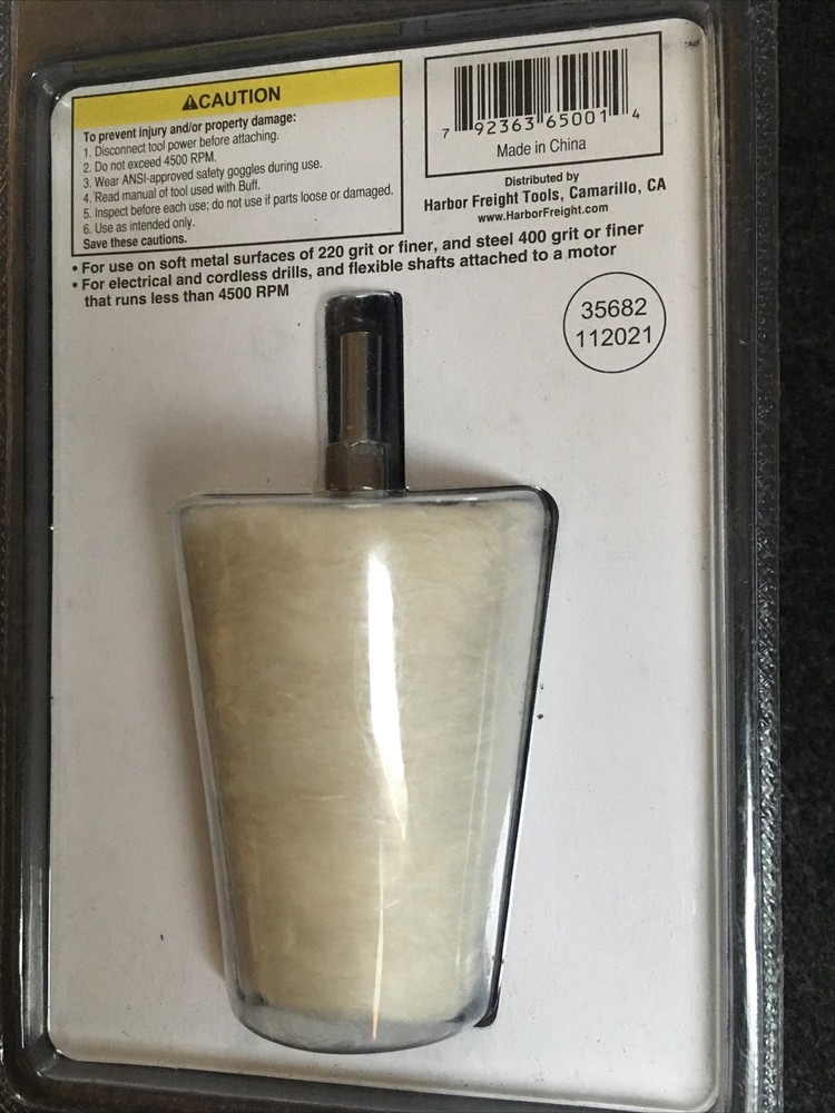 2'' X 2-1/2 '' Tapered Buff 65001, NEW