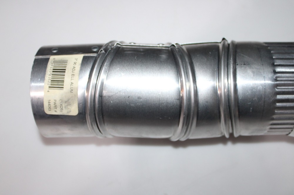 2 Norwesco 144063 3 in. 90 Deg. Round Adjustable Elbows
