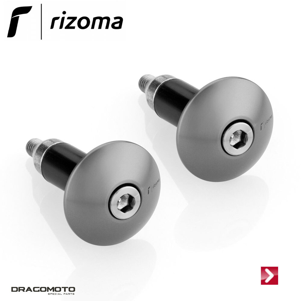 VESPA GTS 150 2017 Handlebar ends RIZOMA MA531D Grey
