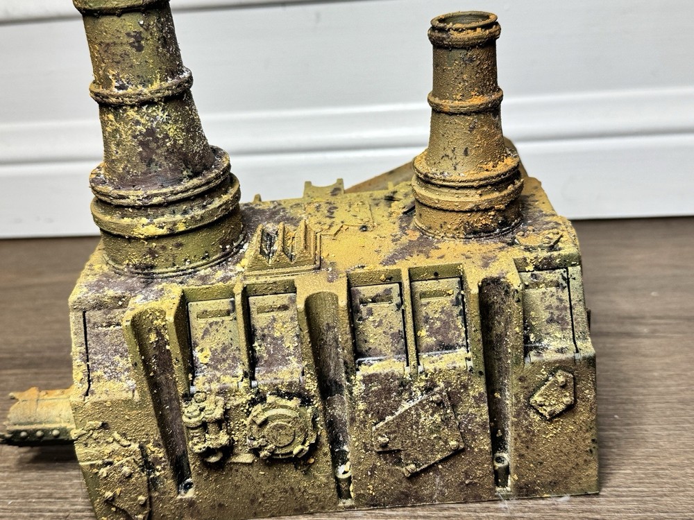 Warhammer Necromunda Table Top terrain Power Plant Hive Stack –scratch built.