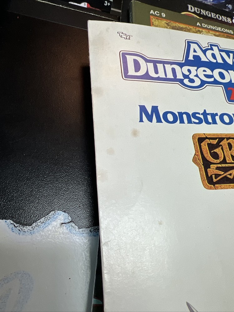 Advanced D&D 2nd Edition Monstrous Compendium Greyhawk Adventures Appendix