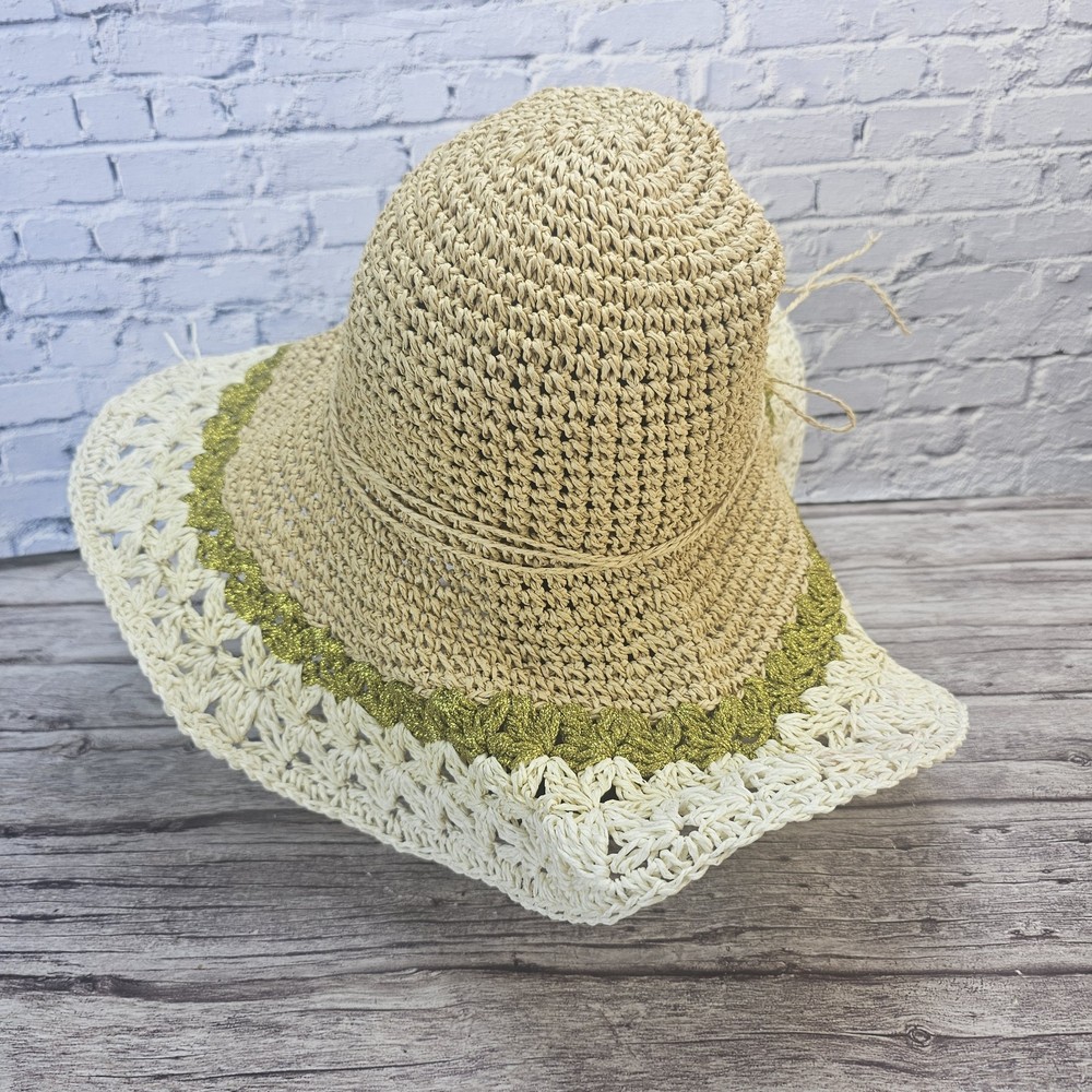 Floppy Straw Hat Summer Hat Beach Hat Hippie Boho Hat