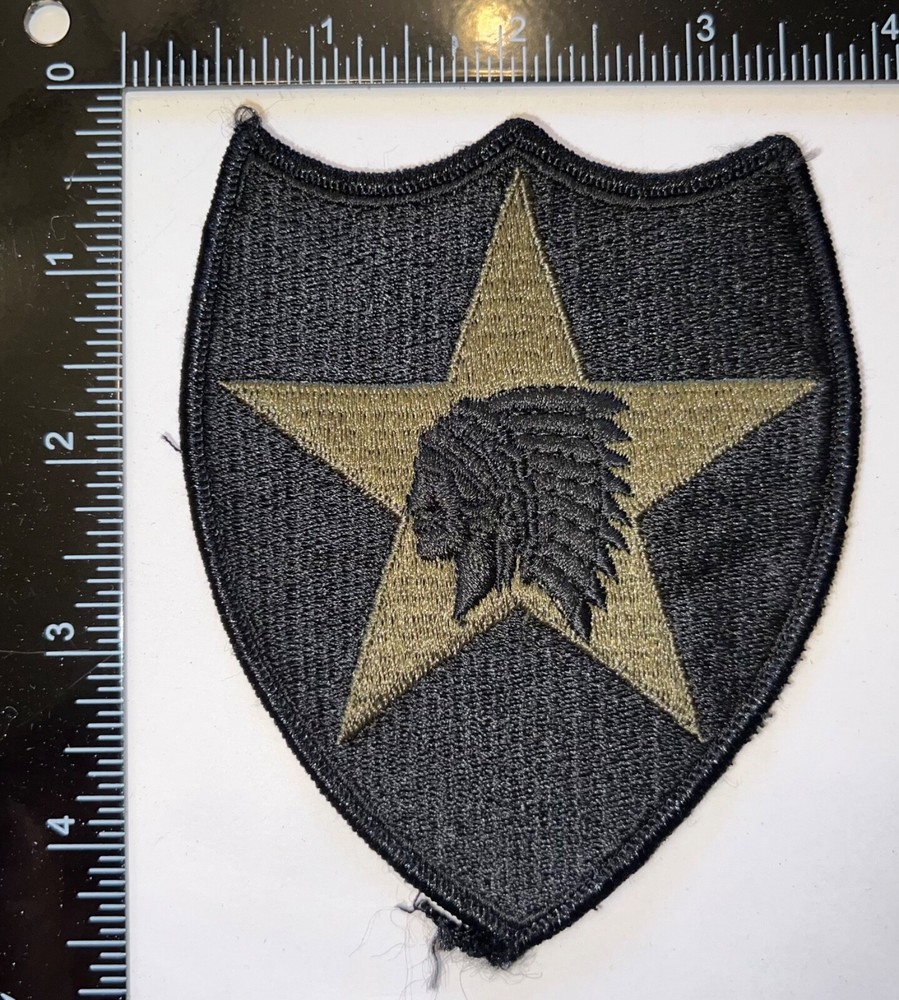 Cold War US Army 2nd Infantry Division Subdued Patch