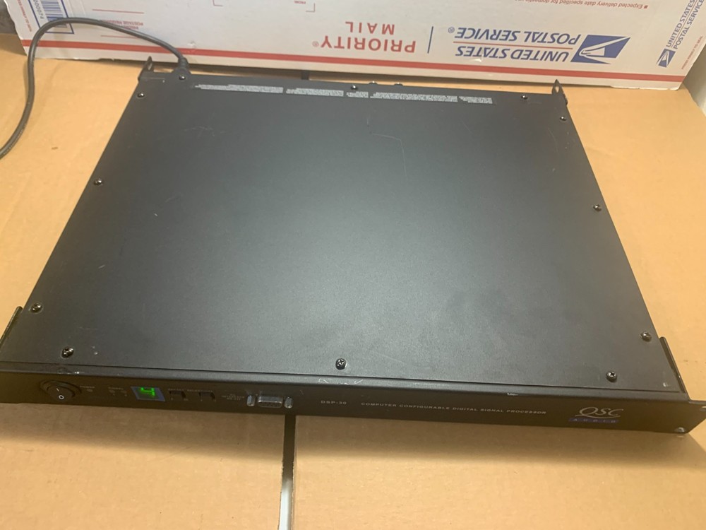 QSC DSP-30 Computer Configurable Digital Signal Processor