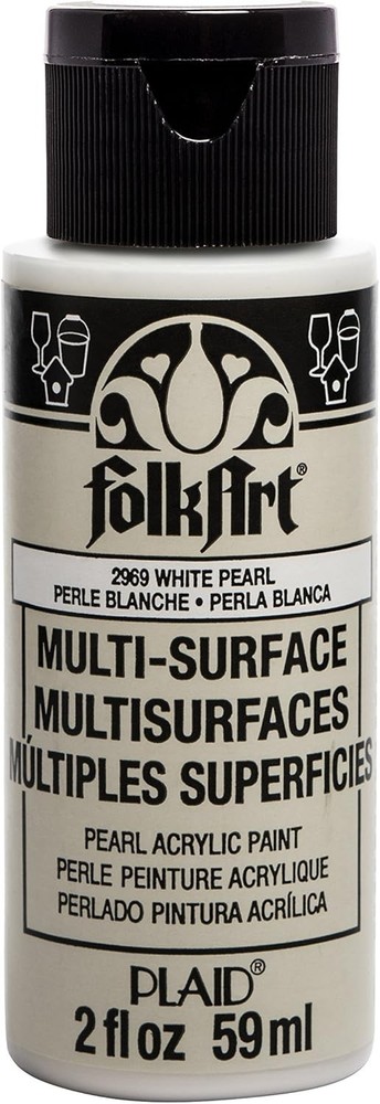 2 oz Pearl Multi-Surface Paint - Elegant White for Indoor & Outdoor Projects