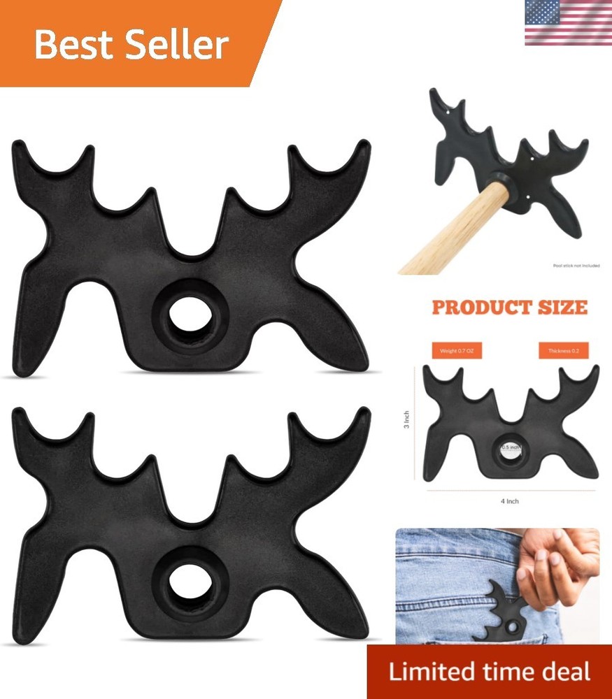 Slip-On Portable Moosehead Bridge Cue Rest